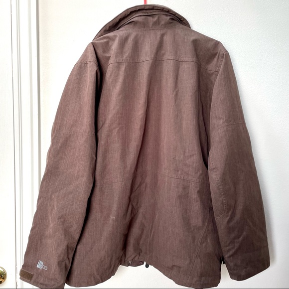 Patagonia h2no Insulated Men’s Rain Jacket — Brown - Picture 5 of 6
